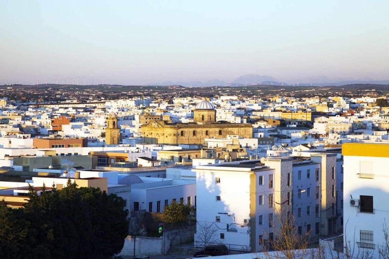 Chiclana-Cabana-Parking-Blue チクラナ・デ・ラ・フロンテーラ エクステリア 写真